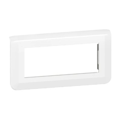 LEGRAND Enjoliveur 5 modules horizontal blanc  Mosaic