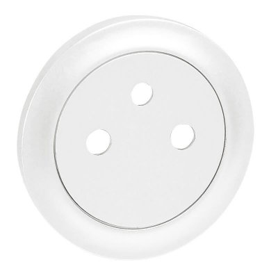 LEGRAND Enjoliveur blanc - Prise 2P+T surface - C&eacute;liane - 