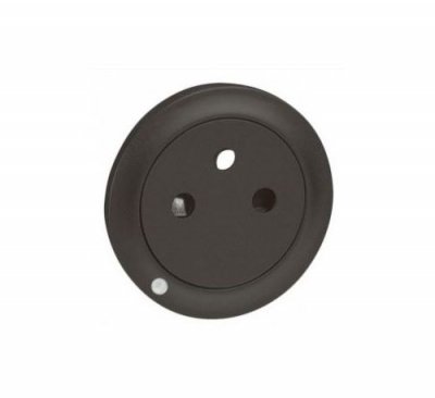 LEGRAND Enjoliveur C&eacute;liane - prise 2P+T Surface &agrave; voyant - Graphite