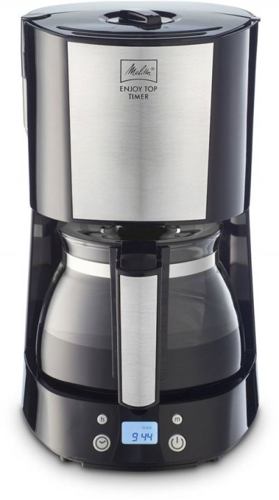 MELITTA Enjoy top 1017-11 1.2 l acier inoxydable noir
