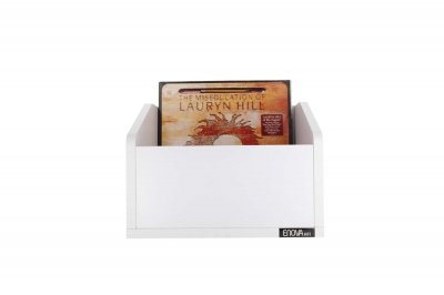 ENOVA HIFI  VINYLE BOX 120WH - Meuble blanc pour 120 vinyles