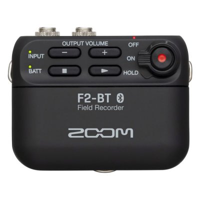 ZOOM Enregistreur Portatif F2 Bluetooth ultra compact avec micro lavalier
