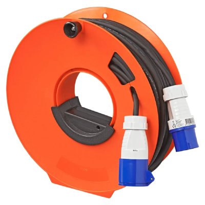 PROPLUS Enrouleur de cordon pour tout type de tuyau, fil ou tube  Rouge
