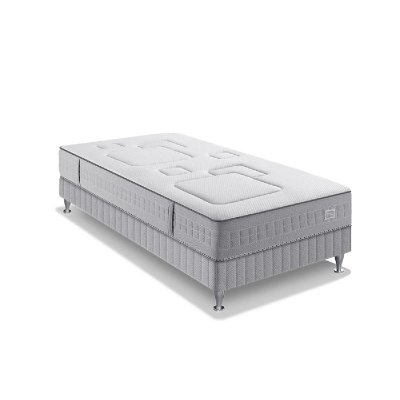SIMMONS Ensemble 90 x 190 matelas H25 ressort ensach&eacute;s, ferme, sommier