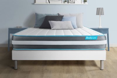BODYCARE Ensemble BODYFORM 160x200 M&eacute;moire de forme 3 zones