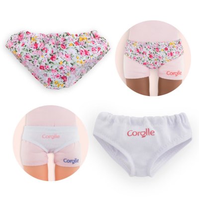 COROLLE Ensemble de Culottes pour poup&eacute;e ma  Multicolore 