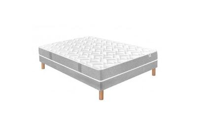 DOUCES NUITS Ensemble maeva mousse hr 35g/m3 + sommier base morpho 120x190