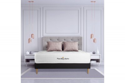 ROYAL PALACE BEDDING Ensemble matelas &agrave; m&eacute;moire de forme maxi &eacute;paisseur Buckingham 140x200