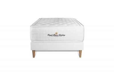 ROYAL PALACE BEDDING Ensemble Matelas &agrave; m&eacute;moire de forme maxi &eacute;paisseur Buckingham 90x190 sommier KIT