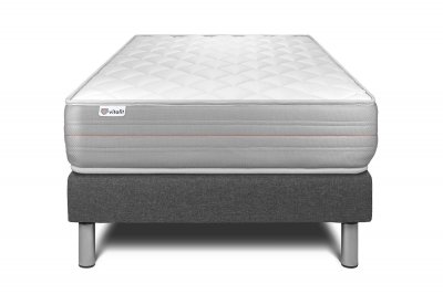 VITALIT Ensemble matelas m&eacute;moire de forme + sommier 90x190 cm  - VITALMEMO