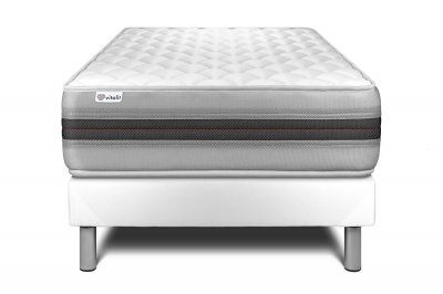 VITALIT Ensemble matelas m&eacute;moire de forme + sommier 90x200 cm  - VITALMEMO BACK