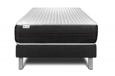 VITALIT Ensemble matelas ressorts ensach&eacute;s avec sommier 90x200 VITALSPRING