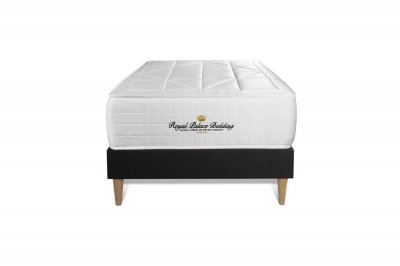 ROYAL PALACE BEDDING Ensemble Matelas ressorts ensach&eacute;s + m&eacute;moire de forme maxi &eacute;paisseur Windsor 90x190