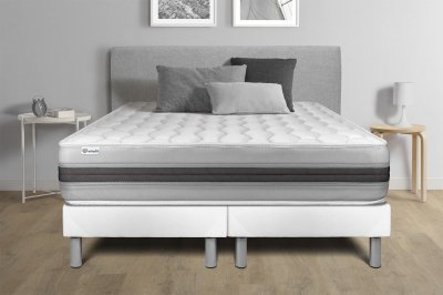 VITALIT Ensemble Matelas Sommier 2x80x200 cm - Vitalspring Recover
