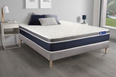 ACTISOM Ensemble matelas + sommier -  - ACTILATEX CONFORT - 26cm - Latex - Ferme
