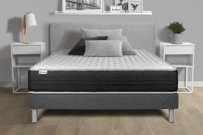 VITALIT Ensemble Sommier Matelas 180x200 VITALMEMO ONE - 24cm - Ferme