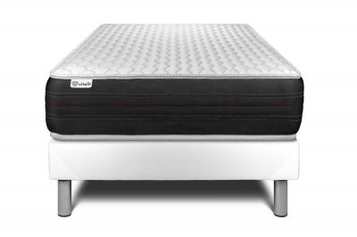 VITALIT Ensemble Sommier Matelas 90x200 VITALSPRING - 24cm - Ferme