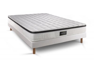 PRESTIGE LITERIE Ensemble Sup&eacute;rieur 160x200 M&eacute;moire de forme 3 zones