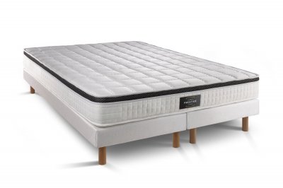 PRESTIGE LITERIE Ensemble Sup&eacute;rieur 180x200 M&eacute;moire de forme 3 zones