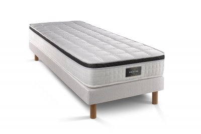 PRESTIGE LITERIE Ensemble Sup&eacute;rieur 90x200 M&eacute;moire de forme 3 zones