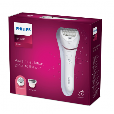 Epilateur &eacute;lectrique Philips Series 8000 BRE730/10