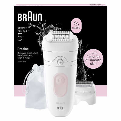 BRAUN Epilateur Silk Epil 5 SE5-041 Blanc