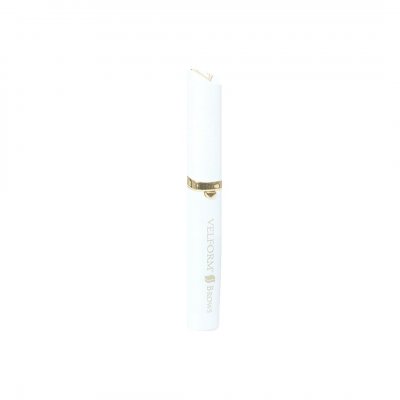 VENTEO Epilateur Visage - VELFORM BROWS - Blanc - Adulte - Epilateur Sourcils - T&ecirc;te plaqu&eacute; or 18 carats
