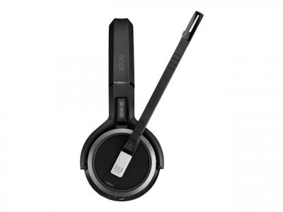 EPOS IMPACT SDW 30 HS, Sans fil, Bureau/Centre d'appels, 20 - 20000 Hz, 100 g, Casque, Noir 1000632