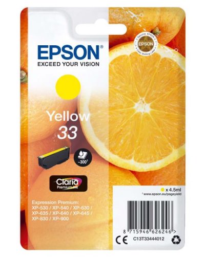 EPSON  33 Jaune