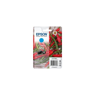 EPSON  503 Cartouche d'encre Cyan Original C13T09Q24010