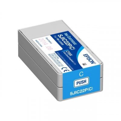 EPSON  cartouche - cyan - pour tm-c3500