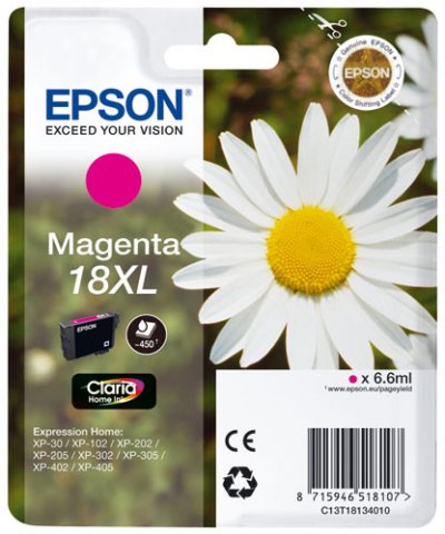 EPSON  Cartouche d'encre Couleur - C13T18134020 - Magenta