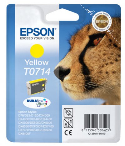 EPSON  Cartouche d'encre T0714 - Yellow