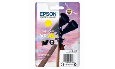 EPSON  Cartouche Jumelles - Jaune XL 502