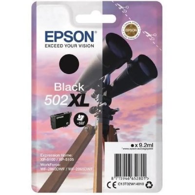 EPSON  Cartouche Jumelles - Noir XL 502