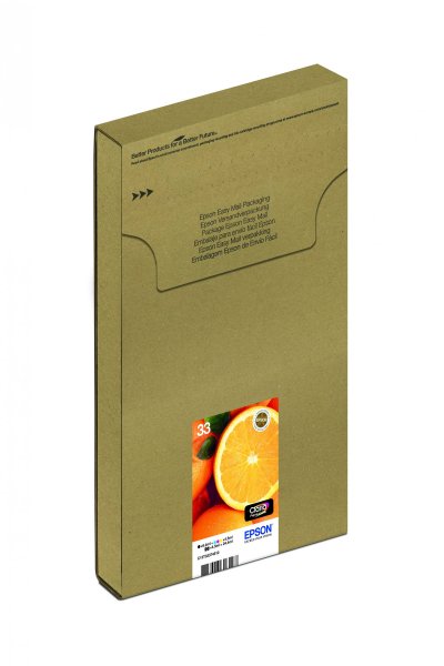 EPSON  EasyMail Multipack Orange n&deg;33 N,NP,C,M,J