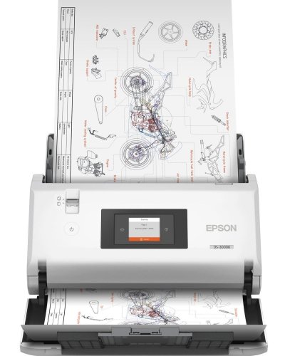 EPSON  scanner workforce ds-30000 a3 70ppm 140ipm noir
