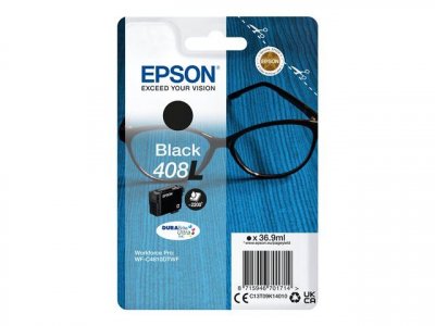 EPSON  Singlepack Black 408L DURABrite Ultra Ink