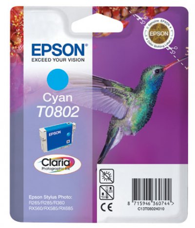 EPSON  T0802 Cyan