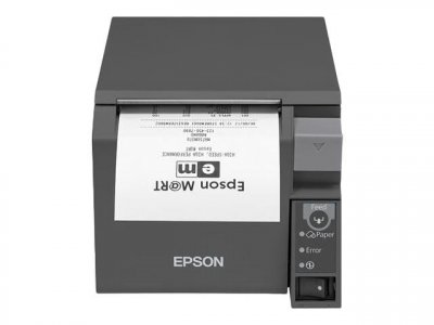 EPSON  Tm-t70ii Label Printer Argent&eacute; One Size / EU Plug