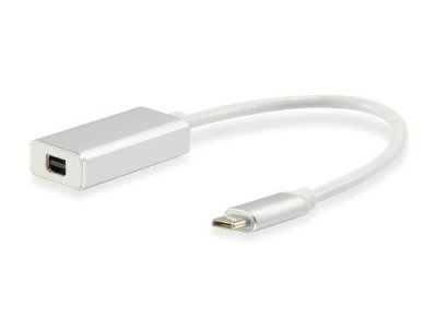 EQUIP  Fiche USB type C vers mini Displayport femelle A 0,15 m