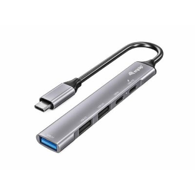 EQUIP  Hub 128962 5 Ports USB 3.0/2.0 avec USB-C 100 W USB PD