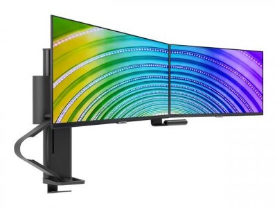 Ergotron TRACE 45-631-224 support d'&eacute;cran plat pour bureau 68,6 cm (27"") Pince Noir