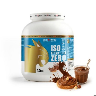 ERIC FAVRE  - Iso Zero 100% Whey Prot&eacute;ine - Proteines - Chocotella - 1,5kg 