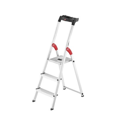 HAILO Escabeau 3 marches - Hauteur atteignable 2.62m - 8503-001