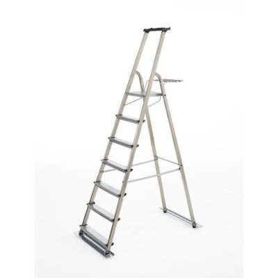 ESCALUX Escabeau aluminium de jardin 7 marches