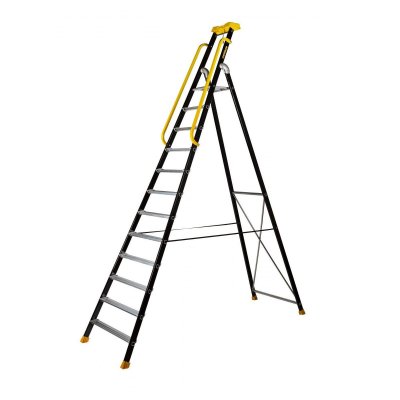CENTAURE Escabeau pro 12 marches - Hauteur max. de travail 4.64m - 439212