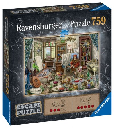 RAVENSBURGER ESCAPE DA VINCI ARTISTS WORKSHOP 