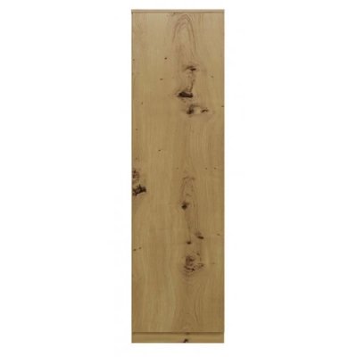 ESME - Armoire simple style scandinave chambre &agrave; coucher - Ch&ecirc;ne