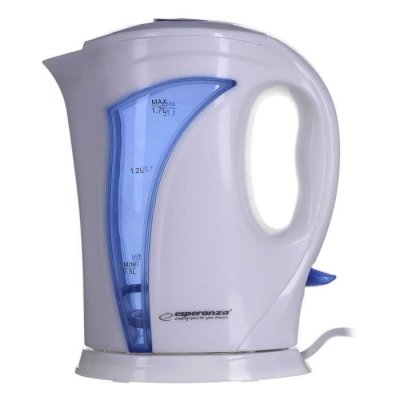 ESPERANZA  - ekk018b bouilloire &eacute;lectrique 1,7 l, blanche / bleue.